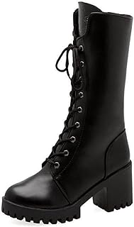 Pye Up gardening boots for women, mid-length boot, square heel, resistant, winter (color: hortel, size: 39).. Your complete shopping solution, DIAYTAR NIGERIA offers extensive choice with competitive prices and delivery.