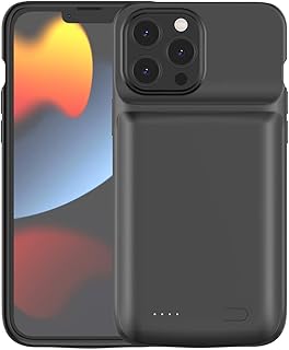 Battery shell for iPhone 13 Pro Max/12 Pro Max, Ideal Force 4800 MAH supports the synchronization of wired data, portable external battery charger for iPhone 13 pro Max/12 pro Max - 6.7 inch.. Experience shopping satisfaction with DIAYTAR NIGERIA's vast selection and budget-friendly delivery options.