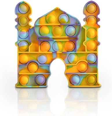Hilalful Pop Push toy - Mosque | Suitable for children, children and toddlers to play.. Shop confidently with DIAYTAR NIGERIA, offering affordable prices and reliable delivery within a week.
