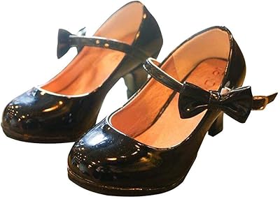 Mary Jane in leather shoes with butterfly knot for little girls, formal shoes for wedding festival.. Your shopping journey simplified with DIAYTAR NIGERIA's vast selection and budget-friendly shipping.