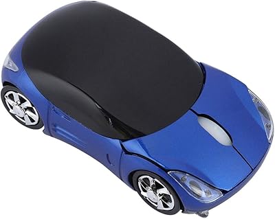 Wireless mouse 2.4 GHz, classic car -shaped mouse with USB receiver, 1600 DPI optical computer mouse compatible with Windows XP/Vista/Windows 7/ME/2000/Mac OS (Blue).. Navigate countless options with DIAYTAR NIGERIA's comprehensive marketplace and budget-friendly shipping.