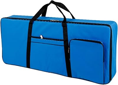 Keyboard bag with 61 thick nylon keys skido 600d, waterproof bag for electronic