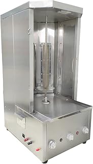 Kebab Doner Machine for Shawarma Doner Kebab, Gyroscopic grill with 3 burners, vertical valve, for commercial domestic cuisine.. Shop with purpose at DIAYTAR NIGERIA, where your money goes further and delivery is always prompt.
