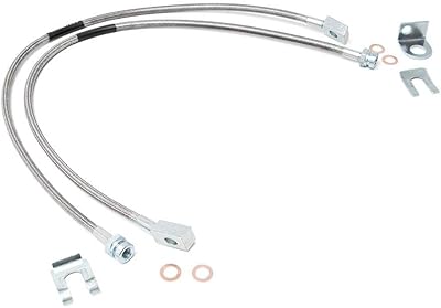 Rove Country stainless steel elongated brake lines (Fit).. Discover why millions choose DIAYTAR for affordable online shopping with delivery in just 5-8 days.
