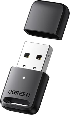 Ugreen Bluetooth adapter for USB 5.0 Dongle mini computer adapter.. DIAYTAR NIGERIA makes quality accessible with our affordable prices and dependable delivery service.
