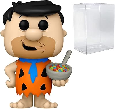 POP advertising icons: Fruity Pebbles - Fred Fllingstone with Funko Pop Foil! Vinyl figurine (in a box with protective case compatible with the box) Multicolor 3.7.. DIAYTAR Nigeria combines variety, affordability, and speed — making your online shopping experience not only enjoyable but also cost-effective.