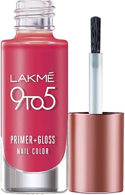 Lakme 9 to 5 glitter nail polish, punch blush, 6 ml.. Experience retail convenience with DIAYTAR NIGERIA's comprehensive platform and 5-8 day nationwide shipping.