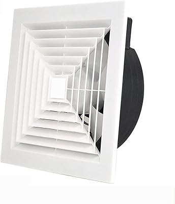 Powerful 8/10/12 inch flange extraction fan, professional fan cooling all wood, white, shutter extraction fan (size: 12 inch, model: American adapter).. DIAYTAR NIGERIA: Where affordability meets variety, with thousands of products delivered in less than 8 days.