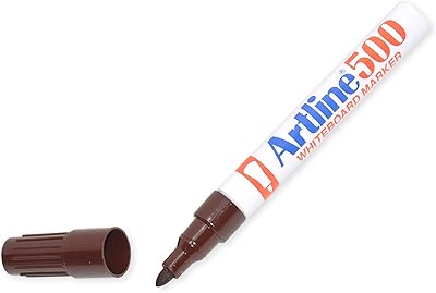 Marker for white artline board, package of 12, brown - armk500br.. DIAYTAR NIGERIA makes quality accessible with our extensive catalog and competitive delivery rates.