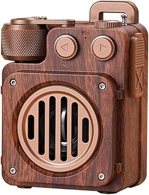 Retro Retro Radio FM Bluetooth speaker in pear wood wood.. Shop from anywhere in Nigeria and receive your DIAYTAR purchases at affordable prices within a week.