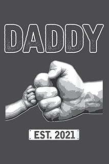 Mens New Dad 2021 Daddy Fist Bumps Son and Father: Daily Book - Average 6x9 inch size, 120 pages, superior quality coverage.. Affordable luxury and fast service — only on DIAYTAR Nigeria.