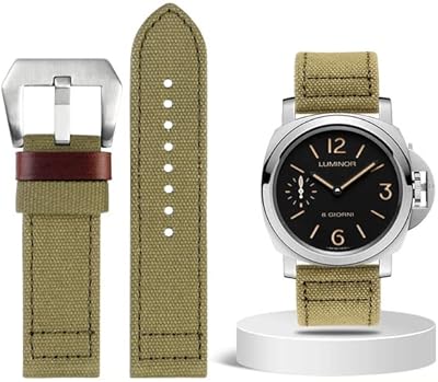 Women's watches - 24 mm water -resistant double -sided fabric bracelet for Breitlings Panerai watch with pins clasp + Watch tool for men.. Transform your online shopping experience with DIAYTAR NIGERIA's affordable and diverse marketplace.