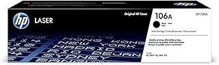 Original laserjet toner cartridge HP 106A, black, 1 package, W1106A.. DIAYTAR NIGERIA: Where shopping dreams come true with budget-friendly prices and nationwide shipping.