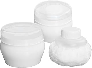 Toy & una 2 Sady Baby Powder Box Sets after bathing - Bath powder container for facial and baby body care, cosmetic talc powder container, talc powder support with white hand support.. Great products, lower prices, fast delivery — DIAYTAR Nigeria has it all.