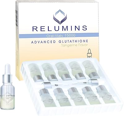 Relumins Advanced Glutathione Oral 15,000 mg skin whitening 10 bottles.. DIAYTAR NIGERIA brings the market to your screen with thousands of affordable products delivered to your door.