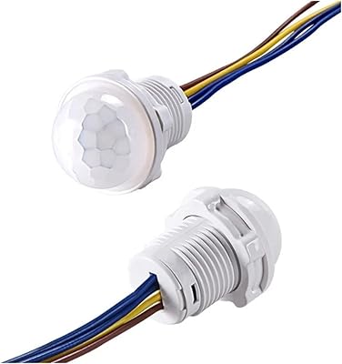 Skido Mini Sensor LED DOWNER 110/220 VOLTS for the house, the interior and the infrared exterior with motion detector and automatic light -to -light switch - 2 pieces.. DIAYTAR NIGERIA makes quality accessible with our diverse product range and dependable delivery service.