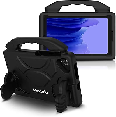 Moxedo Light Protective Protective Tirk with convertible handle and children's crutch compatible with Samsung Galaxy Tab A7 Lite 8.7 inch T220 / T225 (Black).. Thousands of items at your fingertips — DIAYTAR Nigeria makes it happen.