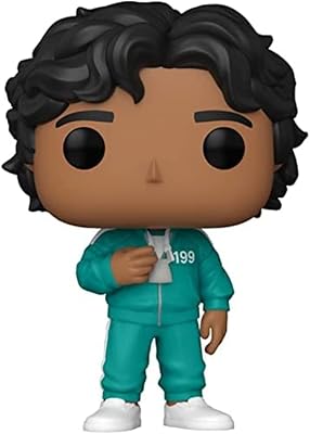 Funko Pop TV: Player Ali 199 figurine in the series of Squid Game action, multicolored.. DIAYTAR NIGERIA brings online shopping to every Nigerian with affordable prices and reliable shipping.