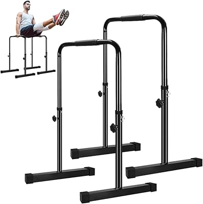 Adjustable parallel bar for strength training, robust portable portable fitting bar with safety connector for home triceps exercise.. Shop smart, shop DIAYTAR - Nigeria's most affordable e-commerce platform with nationwide delivery.