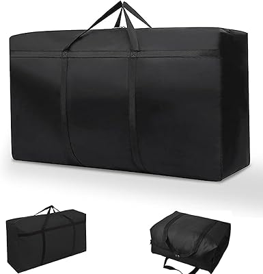 Extra wide sharaf storage bags, moving bags with zipped handles, storage bag and waterproof organizer under the bed, robust clothes bag for sheets/duvets/pillows/laundry/clothing/moving (3).. DIAYTAR NIGERIA: Your affordable marketplace with reliable 5-8 day shipping across Nigeria.
