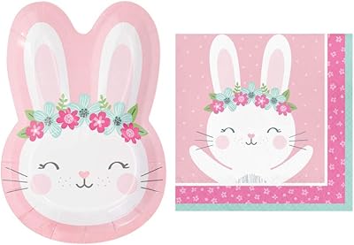 Rabbit -shaped festive supplies: the package includes: plates and rabbit -shaped towels for 16 guests (shape plate).. Shop smarter with DIAYTAR NIGERIA's vast product range and budget-friendly delivery within the week.