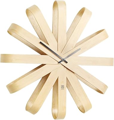 Umbra Natural Ribbonwood Wood Wood Umbra Clock 514 cm.. Nigeria's e-commerce leader delivers unmatched variety and value to your doorstep in just 5-8 days.