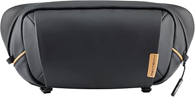 Shoulder bag for camera Piggy Tech Solo from one go, black, modern.. Shop with confidence at DIAYTAR NIGERIA, enjoying competitive prices and delivery within 8 days.
