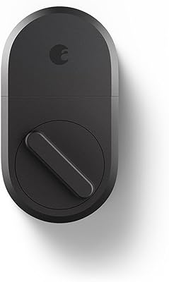 August Smart Lock - Keyless entrance with your smartphone - Dark Gray.. Experience the joy of convenient shopping with DIAYTAR NIGERIA's vast selection and quick delivery service.