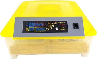 Egg incubator 56/112 with automatic rotation and temperature of eggs, humidity control for fertilized chicken, duck, goose, quail, LCD display controller, 80 W/100 W (simple layer 56 eggs).. DIAYTAR NIGERIA: Your trusted partner for affordable online shopping with reliable delivery timeframes.