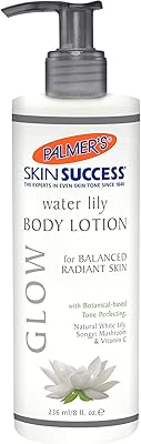Body milk Palmer's Skin Success Glow Water Lily 8 Oz (236 ml) (package of 2).. DIAYTAR NIGERIA: Bringing quality products to your doorstep at prices that won't break the bank.