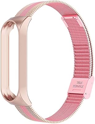 3chome metal bracelet compatible with Xiaomi Mi Band 6 / Mi Band 5 / Mi Band 4 / Mi Band 3, Intelligent watch bracelet accessories.. Shop without boundaries at DIAYTAR NIGERIA, offering extensive variety at prices you'll appreciate.