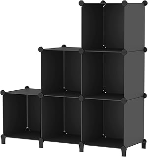 Essia storage organizer with 6 cubes shoe cabinet box.. More than a store — DIAYTAR Nigeria is your shopping partner.