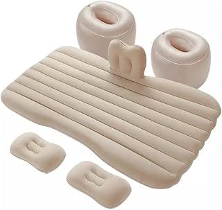 5 -room inflatable car bed, foldable travel pneumatic mattress with air pump, 2 pillows, repair kit, fluid bridge, for travel, camping and vacation - matching colors.. Shop easy, pay less, get it fast — with DIAYTAR Nigeria.