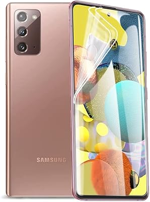 [2 pieces] Compatible with Samsung Galaxy Note 20 HD Transparent screen protector resistant to scratches without bubbles [no glass] for galaxy note 20.. DIAYTAR NIGERIA: Where quality meets affordability, with thousands of products delivered in less than 8 days.