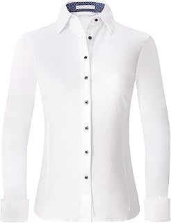 Women's buttoned shirts with long cotton sleeve worktops.. Shop quality and variety at unbeatable prices on DIAYTAR Nigeria — delivery in under 8 days.