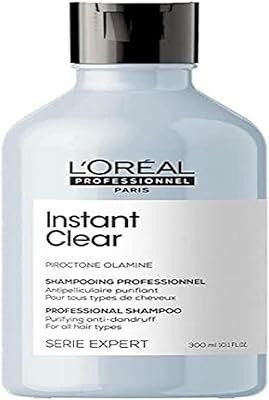 L'Oréal Professional Antipellicular shampoo for all hair types, cream-gel texture with Olamine Piroctone, Expert Series Instant Clear, 300 ml.. From essentials to electronics, DIAYTAR Nigeria ships your order in no time.