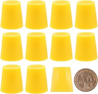 Hilti shey silicone rubber seal kit, conical silicone joint for powder coating, anodization coating, vacuum socket test, fuel and hydraulic oil pipes (Great yellow - 10 pieces, 23/32 "x 15/16")).. Love deals? DIAYTAR Nigeria has you covered with low prices and fast delivery.