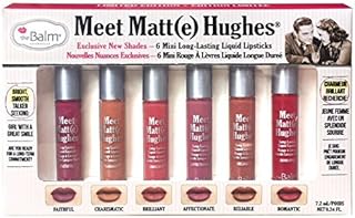 Thebalm Meet Matte Hughes Liquid Lipstick Set #2 Lot of 6 mini red liquid lips.. DIAYTAR NIGERIA: Where convenience meets affordability with delivery across Nigeria in under 8 days.