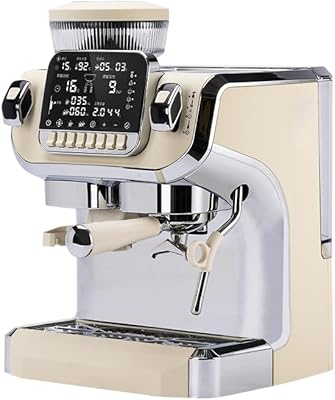 Semi-automatic espresso coffee machine mckelbug with Moulin Easy machine using large screen of 6.. DIAYTAR NIGERIA makes online shopping accessible with our comprehensive platform and prompt delivery service.