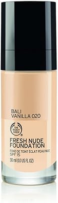 Fond de teint fresh nude the body shop (020 vanille pale - 30 ml).. Shop smart, shop DIAYTAR - Nigeria's most affordable e-commerce platform with nationwide delivery.