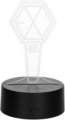 KPOP Exo 7 Colors LED USB ACRYLIC HOLIZING Home decoration.. Your one-click solution to affordable shopping, DIAYTAR NIGERIA delivers quality products nationwide.