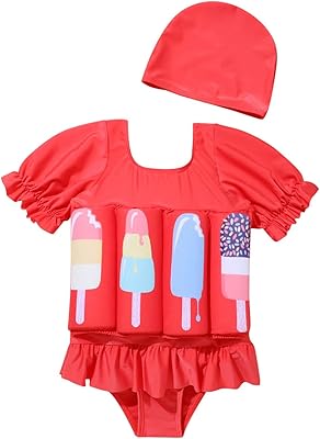 Floating swimsuit Idobe for baby and girl with adjustable buoyability, Bathroom A piece for children.. DIAYTAR NIGERIA: Where every shopping need is met with affordable prices and timely delivery.