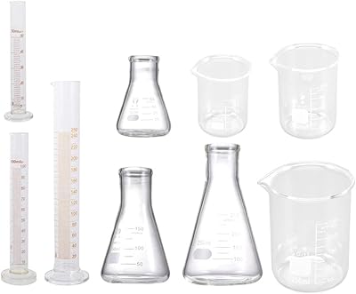 Set of 9 bottles in HEMOBlue Laboratory glass, 50 ml, 100 ml and 250 ml laboratory scientific kit and 250 ml.. One platform, all your needs — DIAYTAR Nigeria delivers quickly.