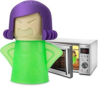 Topist Angry Mama microwave cleaner-Steam cleaner and disinfectant for microwave oven with vinegar and water for kitchens, steam cleaning equipment easily cleanses dirt in minutes (green).. DIAYTAR NIGERIA: Your partner in affordable online shopping with dependable delivery within 8 days.