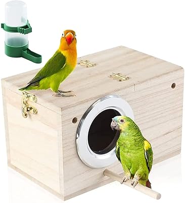 House wooden bird nest.. Shop across categories at DIAYTAR NIGERIA with the confidence of prompt and budget-friendly delivery.