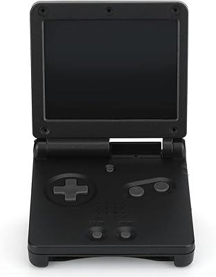 Cusdvogue shell in ABS compatible with Nintendo Game Boy Advance GBA (Black).. DIAYTAR NIGERIA: Where shopping meets satisfaction with affordable prices and prompt delivery services.