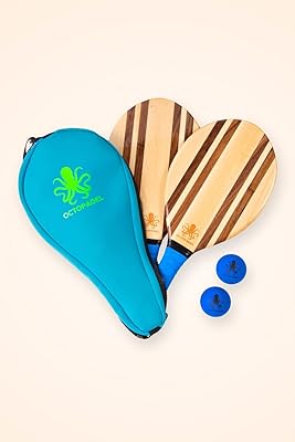 Set of octobaddle frescoball beach rackets (includes a neoprene transport bag with pouch.. Experience the joy of discovery with DIAYTAR NIGERIA's vast catalog and nationwide affordable delivery.
