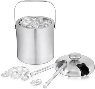 Ice bucket Leroy Portable Steel Insothermal Bood in 13 l with lid.. Experience the convenience of boundless shopping with DIAYTAR NIGERIA's vast selection and quick delivery.