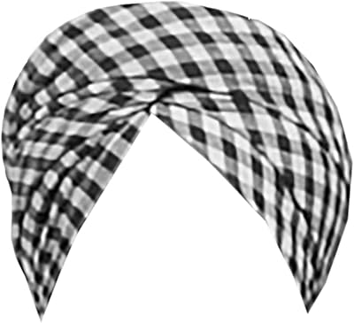 Turban Safa/Savi/Parna Kapda for men, checkered and white not sewn (3.5 meters) Lot of 2.. Tired of overpriced goods and slow delivery? DIAYTAR Nigeria brings affordability and speed together with a wide selection of products.
