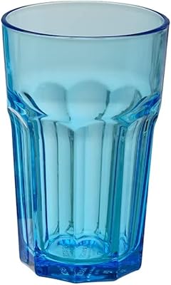 Puckal Ikea Little Loved puck cup, drink cup, milk cup, beer cup, drinking glasses, 350 ml (lot of 4) (turquoise/blue).. DIAYTAR NIGERIA: Where shopping is easy, prices are low, and delivery is just days away.